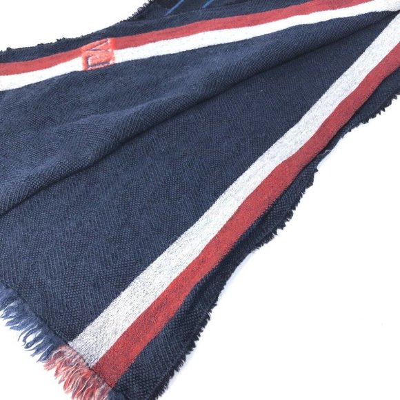 LOUIS VUITTON charpes messager fringe Scarf - Picture 2 of 9